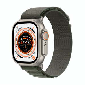Apple <br>Apple Watch Ultra (49mm) GPS+4G <br>Titan Alpine Loop L <br>MQFP3FD/A <br>Titan/grün