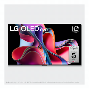 LG <br>OLED83G39LA <br>4K OLED evo (2023) <br>OLED83G39LA.AEU <br>schwarz/silber