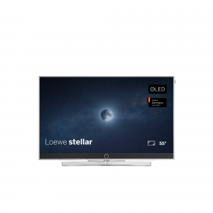 Loewe <br>stellar 55 dr+ (TIZEN OS) <br>inkl. table stand <br>63469B10 <br>concrete
